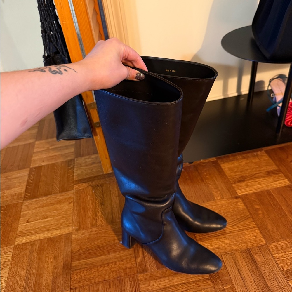 Loeffler Randall Black Gia Boots